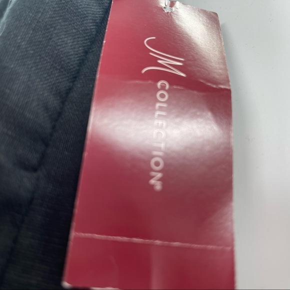 NWT JM Collection Linen Black Capri Size 12 - Picture 2 of 8